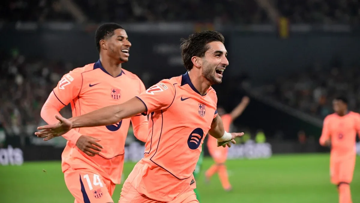 Barcelona beat Real Betis 5-2