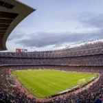 el clasico 40 cameras - Camp Nou packed on match night