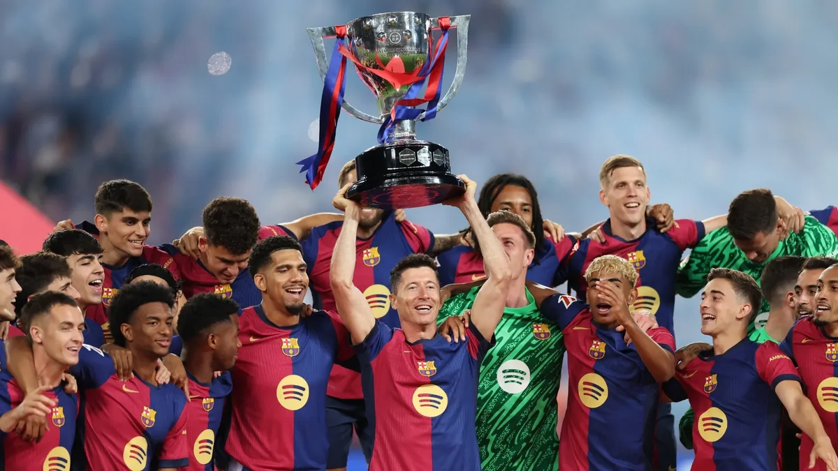 laliga trophies